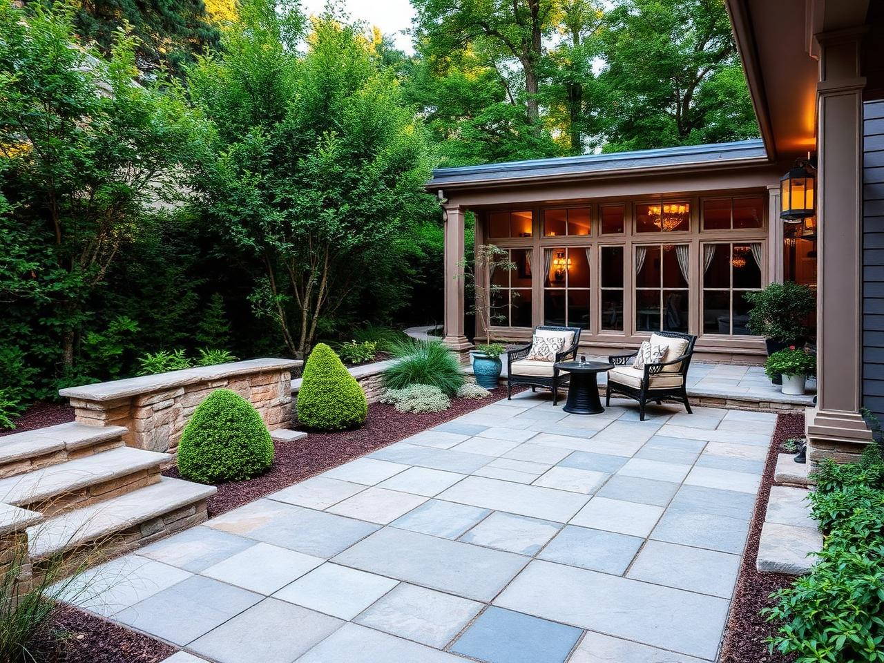 Hardscaping project in Briar Glen